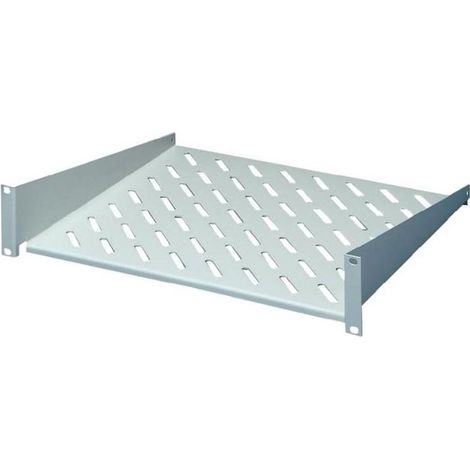 Rittal 7119.400 Estante fijo 2U gris claro 483x400 mm