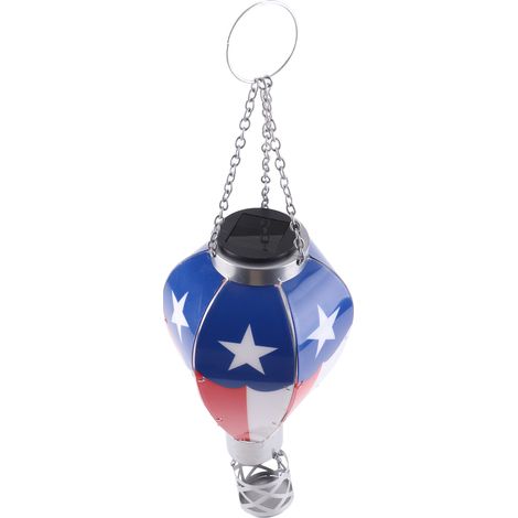 Lanterne Solaire LED Ballon à Air Chaud pour Jardin et Décoration Extérieure (1/5)