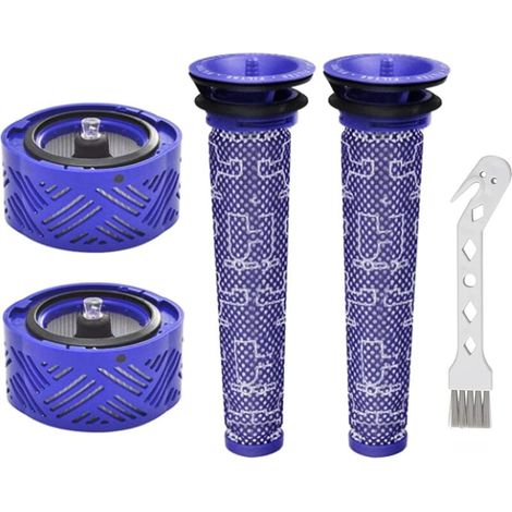 Accessoire pour aspirateur，Filtre de rechange Dy-son pour accessoires d'aspirateur V6 compatible avec Dy-son V6 Absolute V6 Animal V6 Motörhead V6 HEPA