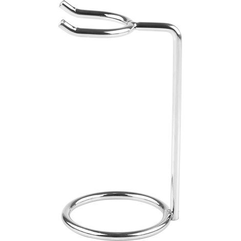 Support de rasoir de sécurité pour homme - En acier inoxydable - 12 cm - Argenté (1/5)