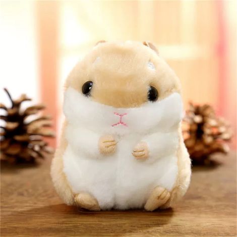 Hamster En Peluche - Jouet Doux Et Moelleux Pour Enfants Et Adultes - Cadeau Idéal Pour Tous Âges (1/4)