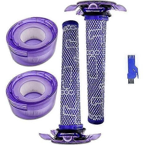 Filtres de rechange pour aspirateurs balais V8 Extra/V8 FOCUS Mattress/V8 Absolute (filtres HEPA DI) compatibles avec les aspirateurs à main V8 Extra/V8 FOCUS Mattress/V8 Absolute Stick. WHBYV (1/4)