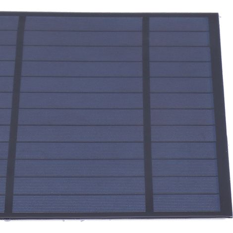 Module Solaire Époxy 6W 6V DC avec Fil Rouge Noir 200cm pour Outils et Alimentation (1/5)