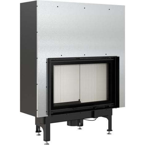 Insert cheminée NADIA 12 double vitrage ouverture relevable (1/4)