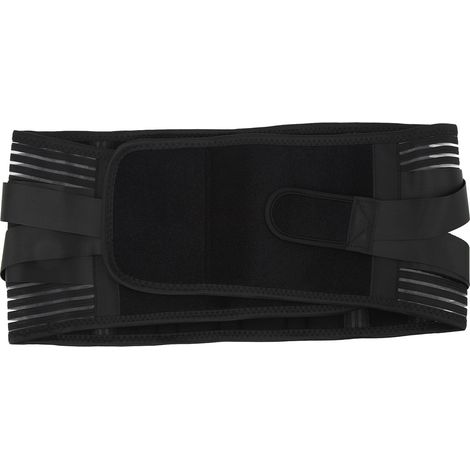 Ceinture lombaire respirante pour le dos avec 6 baleines et 16 trous de ventilation - Soutien lombaire pour hommes et femmes - Taille XL (1/5)