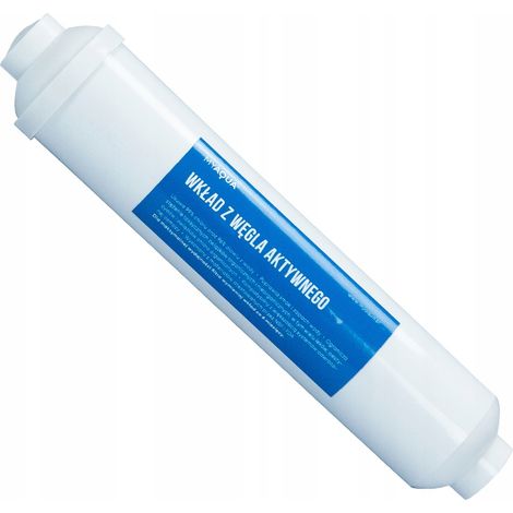 Inline-Kohlefilterpatrone für Wasserfilter Umkehrosmose (1/2)