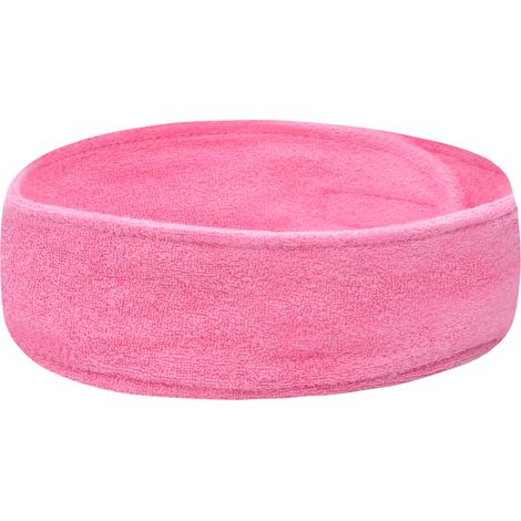 Diadema de felpa rosa (1/2)