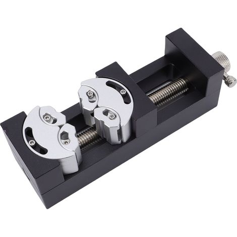 Mini étau Smart Fractal pour perceuse à colonne, robuste et auto-ajustable, en alliage d'aluminium, idéal pour les travaux manuels, la bijouterie, le modélisme et les réparations. (1/5)