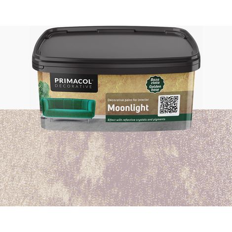 Primacol Moonlight Peinture Décorative Effet Lunaire Intérieure – D19 Base Dorée
