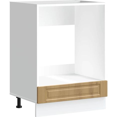 vidaXL Oven Cabinet "Porto" Artisan Oak Engineered Wood