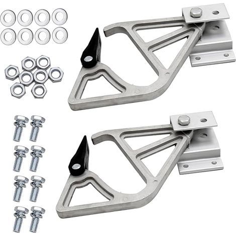 28-11 Rung Lock Kit, serrures d'échelle en aluminium pour serrures d'échelle d'extension compatibles avec Werner Extension Ladder Rung Lock Kit Pièces d'échelle (1/5)