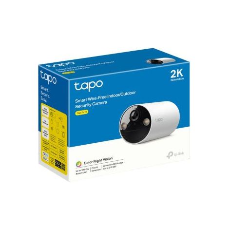 TP-LINK Wireless Camera Tapo C410 Outdoor Security Camera 2K White EU white