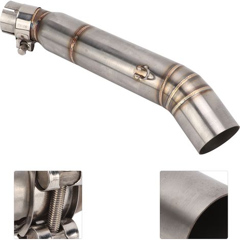 Tuyau d'échappement intermédiaire compatible avec Honda CB300R 2018-2021 (1/5)
