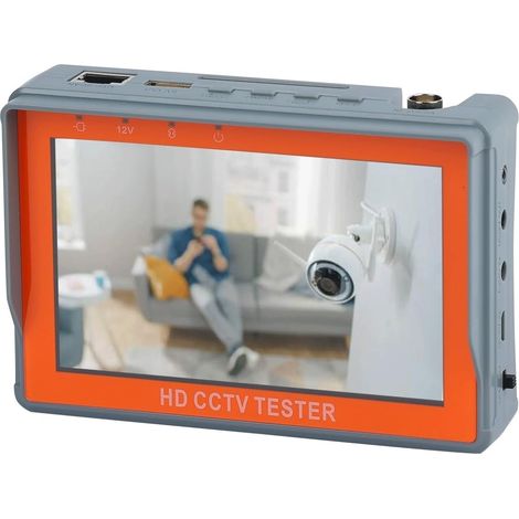 Testeur de vidéosurveillance prenant en charge la caméra IP Mini Caméra Professionnelle Moniteur Portable Cvbs Analogique 8mp Cmera Testeur Support Ahd Cvi Tvi PTZ Utp Réseau Cctv Testeur (1/5)
