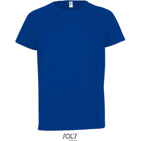 Camiseta Niños Mangas Raglán SOL'S SPORTY KIDS 06A Azul Royal
