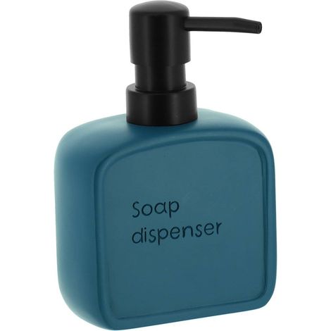 Jabonera julia polyresine grave 225 ml - azul pato - Tendance (1/2)