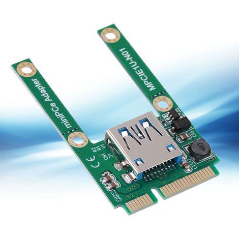Tarjeta convertidora mSATA a USB Mini PCI-E, adaptador de expansión USB 2.0 mPCI-E (1/4)