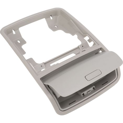 Étui de rangement pare-soleil gris pour lunettes de voiture avec support et cadre 1KD 868 837, remplacement compatible MK5 MK6 B6 Rabbit (1/5)