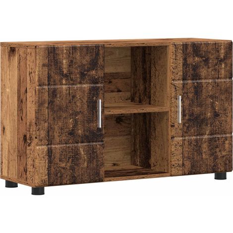 Maison Exclusive - Buffet avec étagère FLORIN Bois ancien 88,5 x 30,5 x 55,5 cm (1/5)