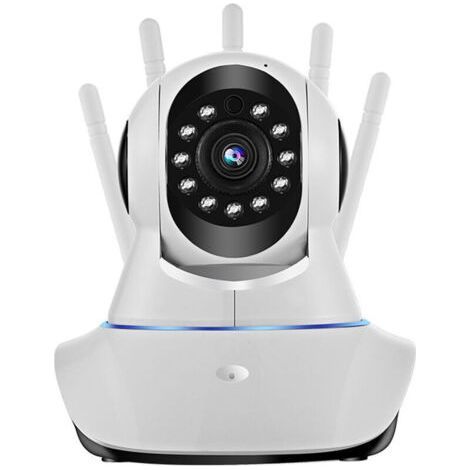 Outdoor Security Camera - Wireless WiFi Camera for Home Security System with 360° View, Motion Detection, Auto Tracking, Two-Way Talk, 1080 Night Vision (1/5)