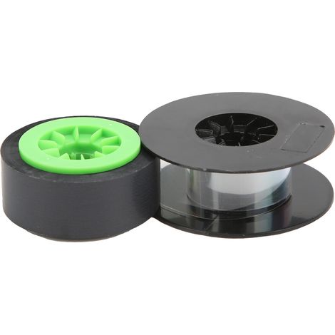 Ruban noir pour calculatrices LM380A/370E/390A, 50 mètres, résistant aux températures extrêmes (1/5)