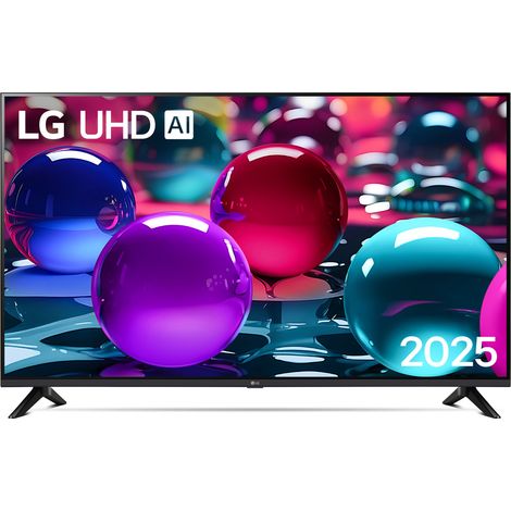 LG UHD AI 43UA73006LA TV Serie UA73 43 pollici 4K, α7 Gen8, HDR10, 20W, 3 HDMI con Game Optimizer, Smart TV WebOS 25 (1/4)