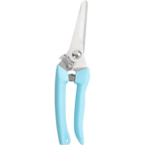 Ciseaux De Jardinage - Lame En Acier Inoxydable - 19,3 cm - Pour Taille De Fleurs Plantes Et Herbes - 1 Pièce (1/5)