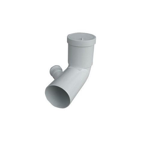 CURVA BIANCA WC PROLUNGATA ATTACCO BICCHIERE DX VALSIR Diam. 110 / 40 VALSI