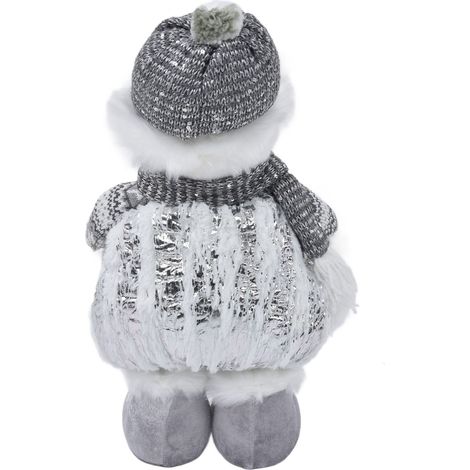 Dehnbare Weihnachtsmannfigur, Weihnachtsdekoration, federndes Spielzeug für den Baum und festliches Geschenk (1/5)