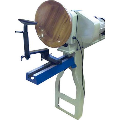 Support de tournage frontal pour tour à bois – Accessoire en fonte – Diamètre maxi 750 mm – Fixation sur spièrements en fonte – Jean L'Ebeniste (1/2)
