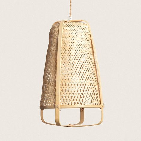 Lampada a Sospensione Bambù Beira Naturale (1/5)