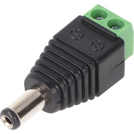 GOOBAY Terminal Block 76747, 2-pin auf DC-Stecker (5.50x2.10 mm) (1/5)