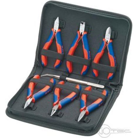 [NEUWERTIG] B-Ware Knipex Elektronikzangensatz Zangenset Werkzeug Set Präzisionspinzette 215mm 7tlg