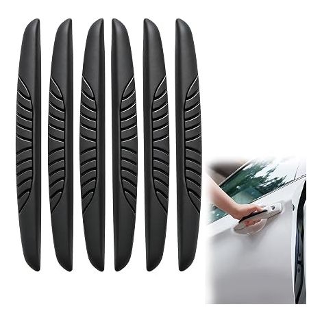 Protections de Seuil de Porte de Voiture, Bande de Protection Baguette Auto Noir Pour Portiere, Porte Voiture Protection et Décoration (1/5)