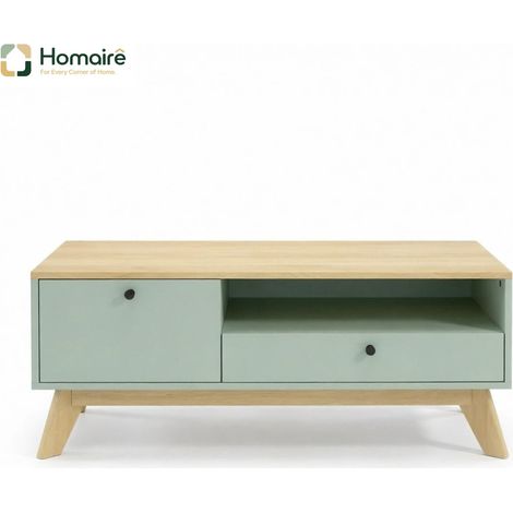 Esstisch aus grünem MDF 100 x 50 x 40 cm HOMAIRE (1/5)