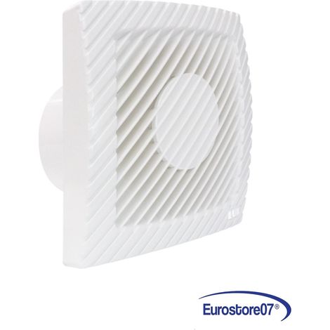 Aspiratore elettrico da parete assiale serie l  15w  - ø mm.100 - mc/h 110- (1/4)