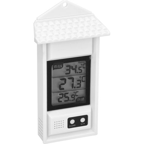 Termometro Digital Interiores / Exteriores Con Indicador De Temperatura Maxima y Minima (1/4)