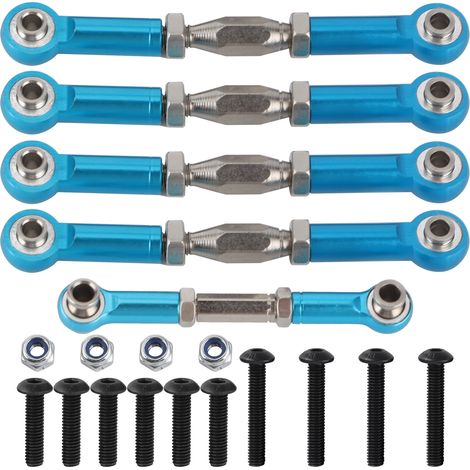 5 pièces/Set de Biellettes en Alliage d'Aluminium pour REDCAT XTE 1/10, Pièces Détachées RC Voiture Jouet (1/5)