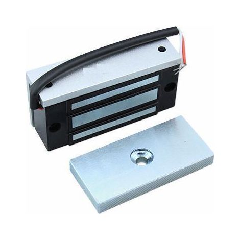 Ventouse électromagnétique MINI 60 kg avec signal - Pose en applique