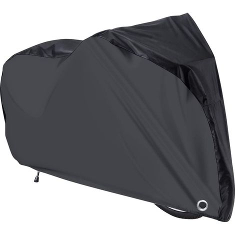 Housse vélo étanche 200 x 110 x 70 cm, trous verrouillage, protège UV/pluie/neige/poussière. (1/5)