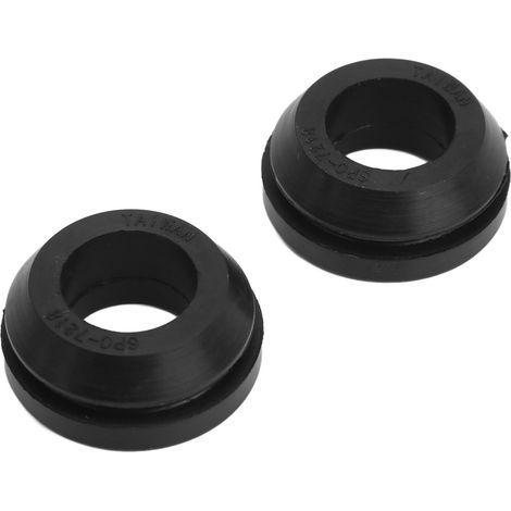 2 œillets de valve de reniflard PCV en caoutchouc noir de remplacement pour moteur Chevrolet SBC BBC SBF 350 A96 (1/5)