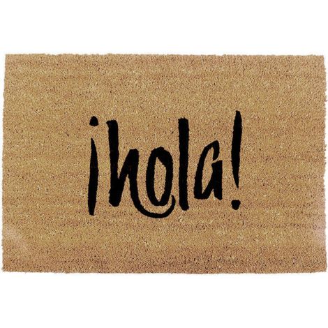 FELPUDO 60x40cm MODELO HOLA EDM (1/2)