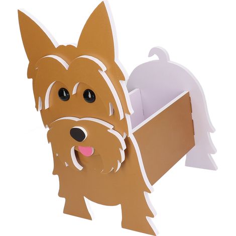 Pot de Fleurs PVC Mignon pour Chien en Gros, Jardinière Déco d'Intérieur pour Plantes (1/5)
