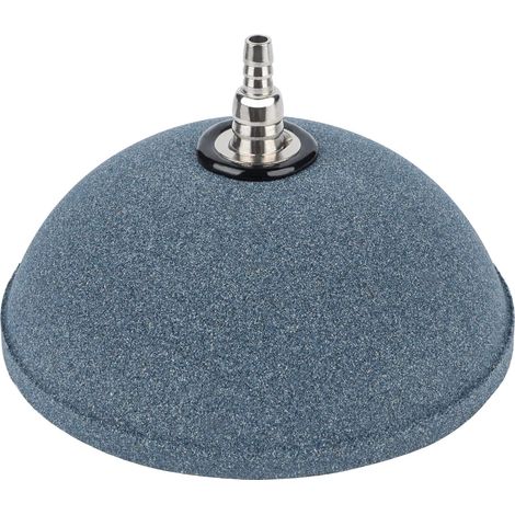 Diffuseur à air 10cm pour aquarium, pierre à bulles fine, accessoire pompe à oxygène pour bassins, seaux, réservoirs DWC et aquariums, distribution homogène de micro-bulles. (1/5)