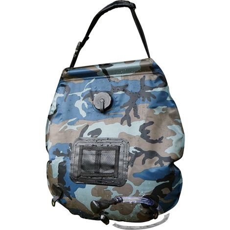 solaire portable 20 L pour l escalade Équipée d un flexible (1/5)