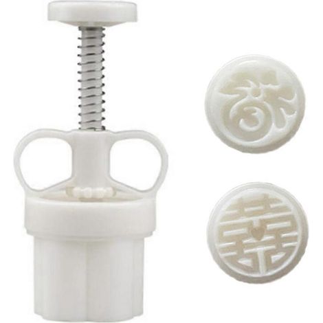 Moule à Mooncake DIY - Tampon Pressé à Main pour Pâtisserie et Décoration de Gâteaux (1/4)
