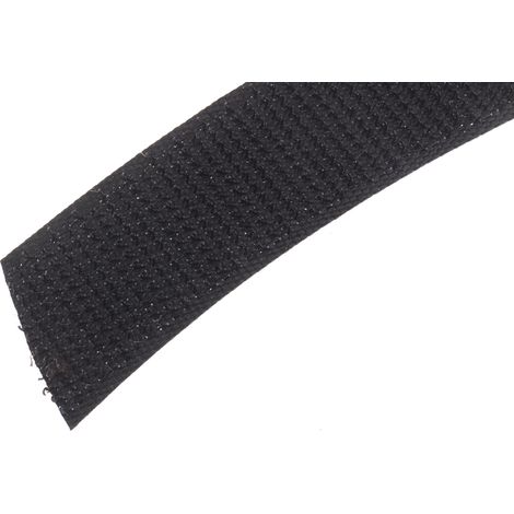 Ruban auto-agrippant RS PRO, 20mm x 5m, Noir ( Prix pour 1 ) (1/2)