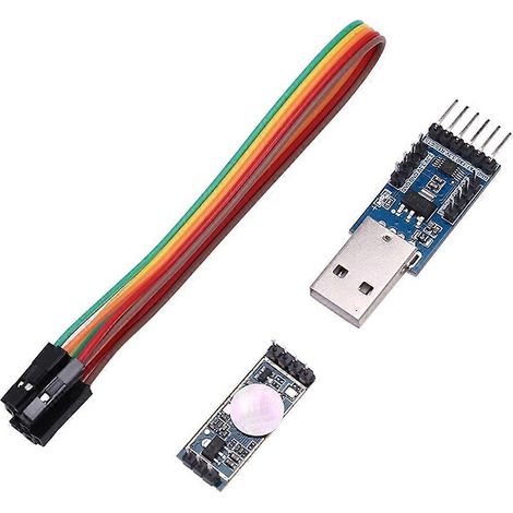 Nouveau module de capteur radar FMCW HLK-LD2412 24G, capteur de présence humaine longue portée 9 m, grand angle 75°, maison intelligente (1/5)