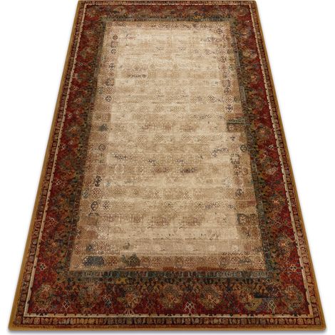Wool carpet POLONIA PAMUK 2 red red 66x100 cm