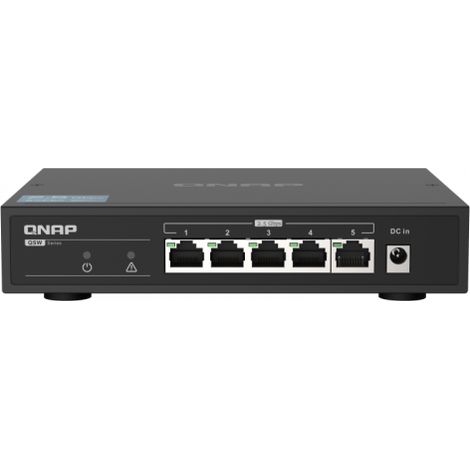 HUB Switch puertos 5 puertos 2,5GbE QNAP QSW-1105-5T no gestionad (1/5)